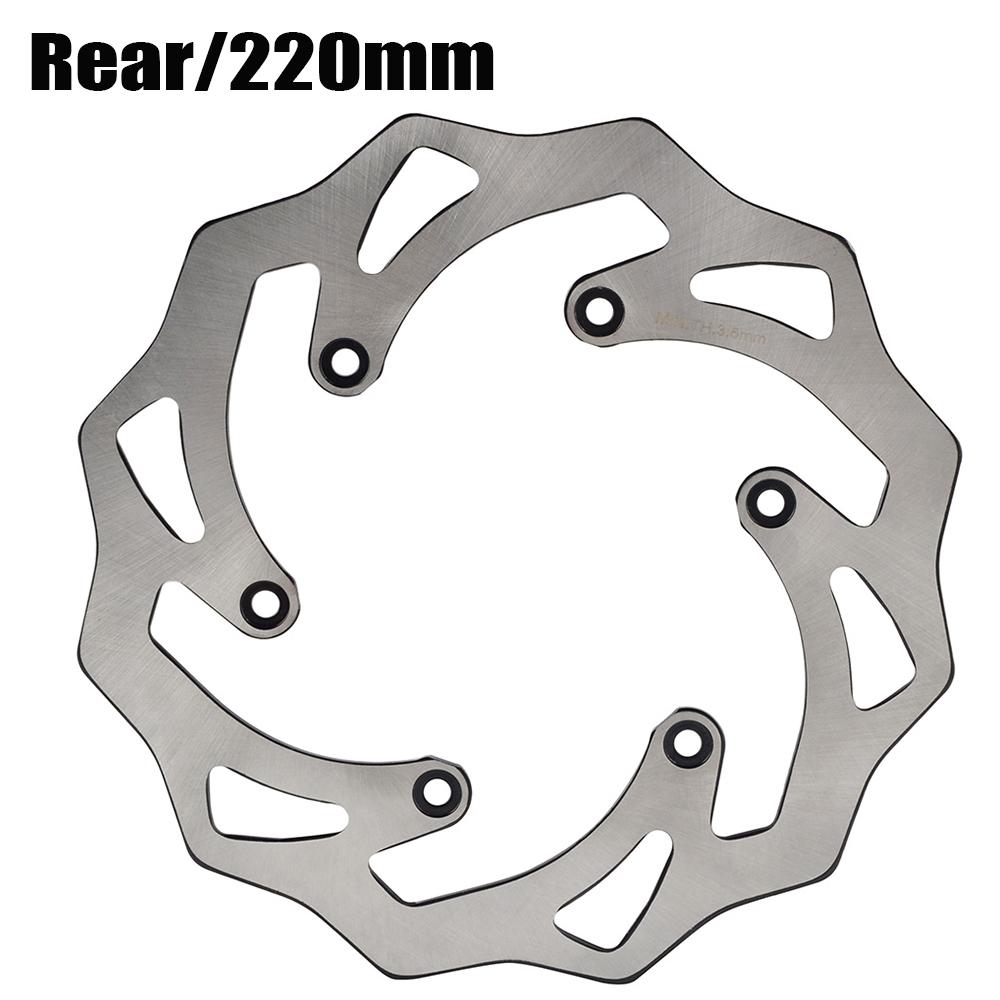For KTM EXC 300 EXCF 350 SX125 SXF 450 XCW500 1994-2022 For Husqvarna TE300 GasGas EC300 260/220mm Front Rear Brake Discs Rotors Rear