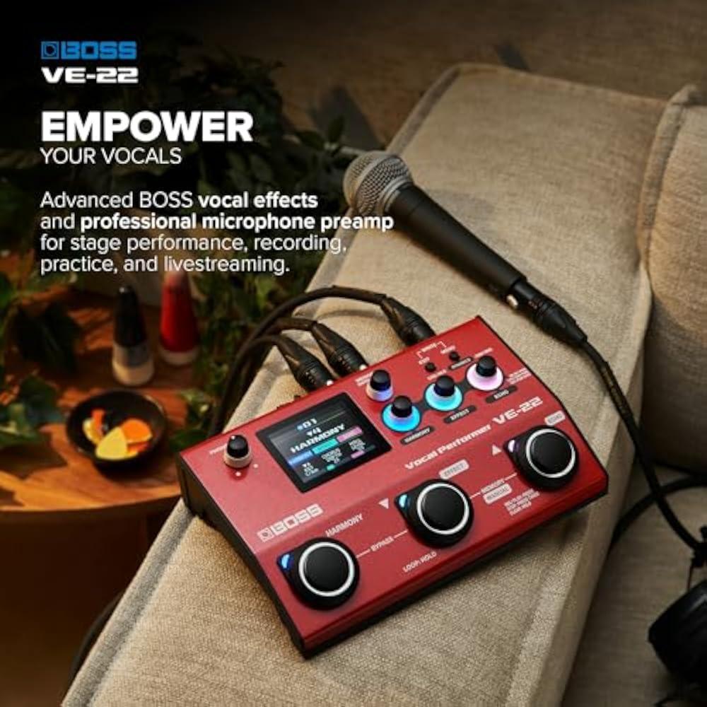 BOSS VE-22 Vocal Performer Vocal Effector