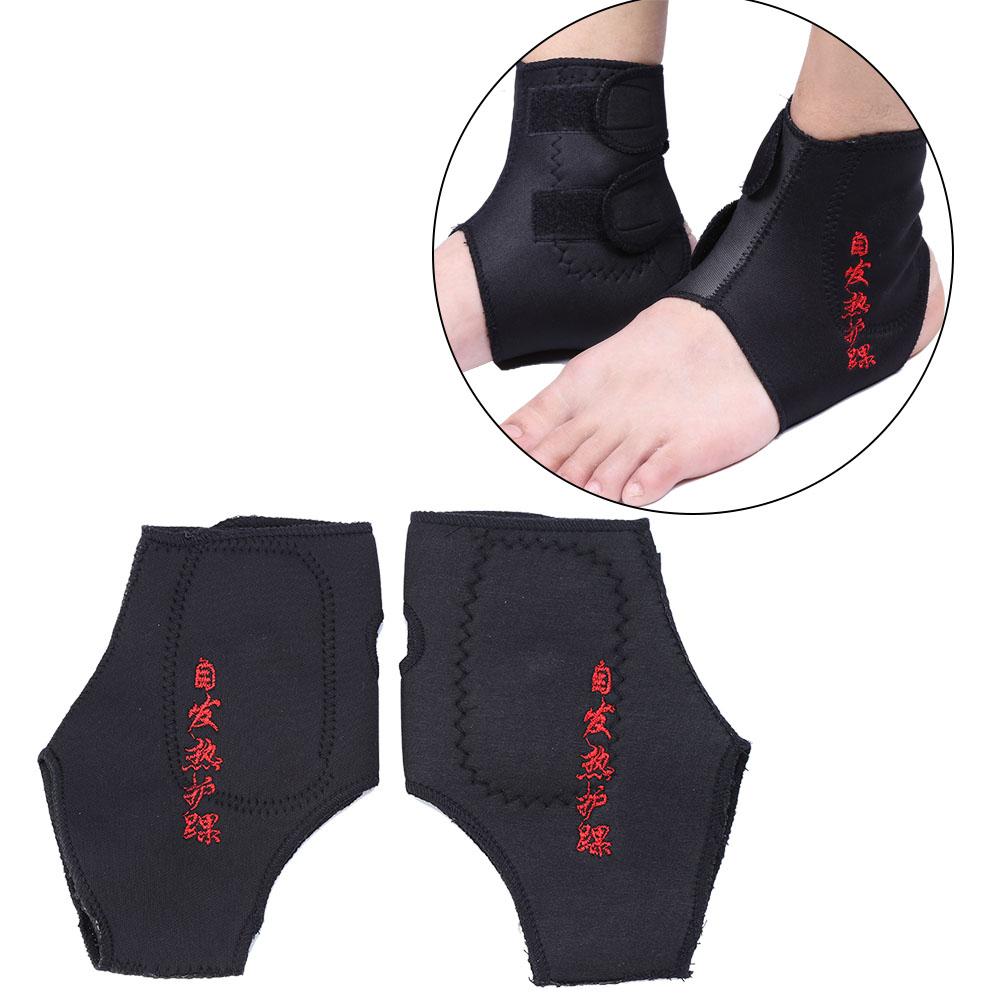 1 P    Self hting Ankle Support Brace with Compression Straps For Pain Relief