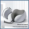 Portable Memory Foam U-Shaped Travel Neck Pillow for Airplane and Cervical Support