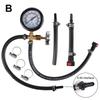 Car Fuel Pump Pressure Gauge Tester Quick Connected Gasoline Pressure Gauge Meter for Car Truck Gasoline 0-100PSI