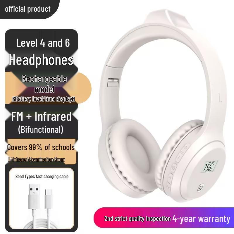 "Source English Listening Headphones: Wireless FM for Levels 4 & 6"