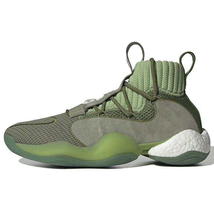 

Кроссовки унисекс зеленые adidas Pharrell x Crazy BYW X белые EG7729