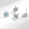 Minimalist Personalized Small Turtle Zircon Stud Earrings Unisex Fashion Animal Shape Ear Jewelry For Men And Women