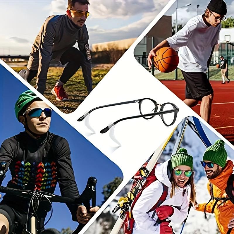 2pairs Silicone Glasses Anti-slip Ear Hook Holder Fixed Anti-slip Ear Hook Silicone Ear Holder Sunglasses, Matching Sports Accessories
