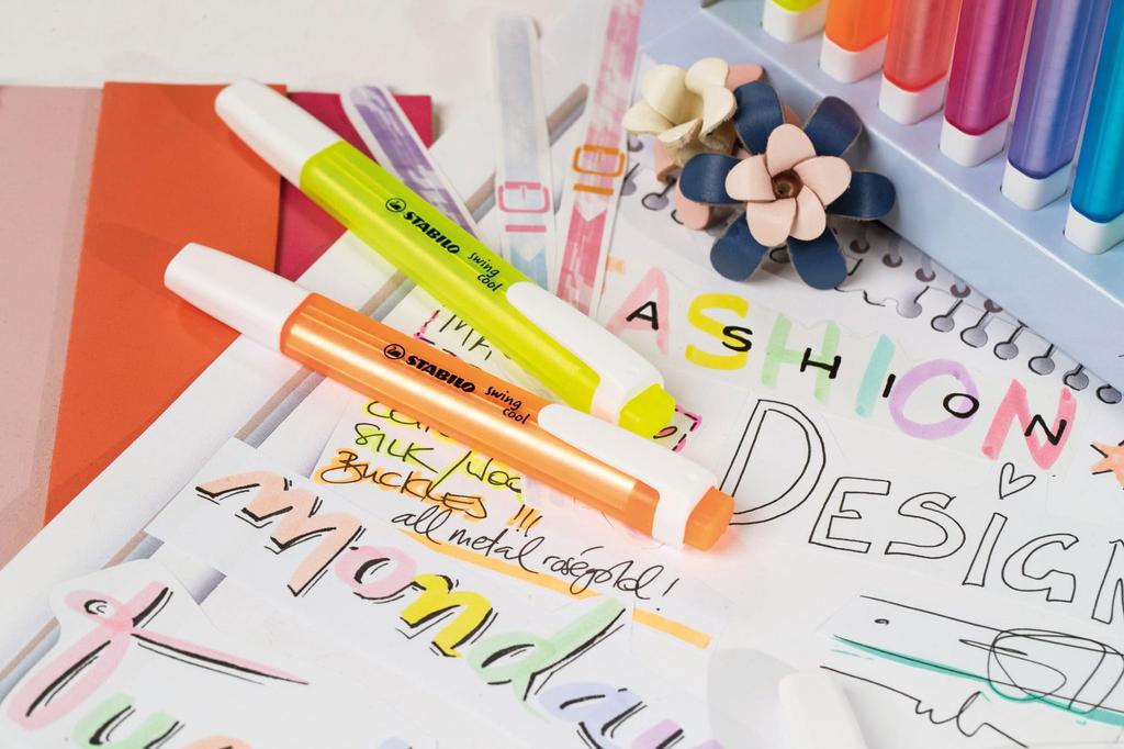 STABILO Swing Cool 8 Highlighter, Colors, 275-8