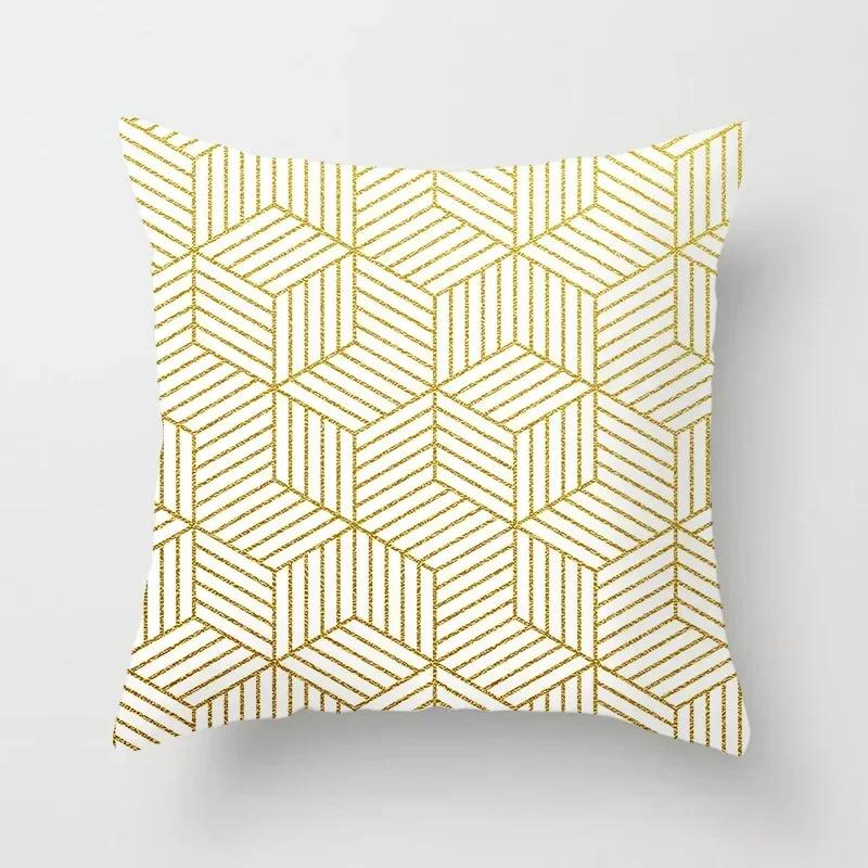 45*45cm Geometric Pillow Cover Abstract Pillow Case Throw Pillows for Living Room Sofa Home Decor Car Seat Pillowslip Hotel