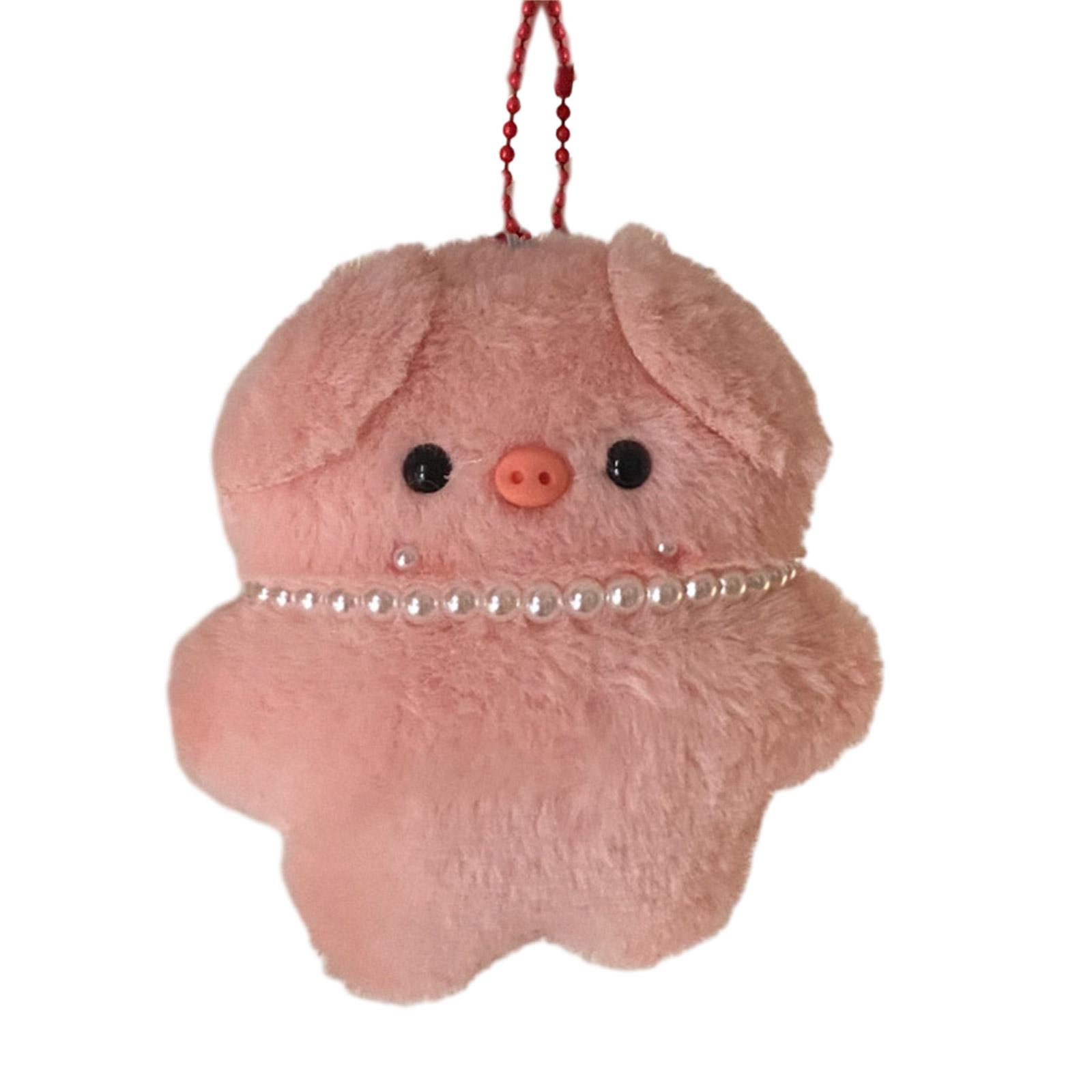 

Delicate Pig Plush Toy Pendant Fashionable Pink Pig Keys Holder Plush Dolls Keychains Pendants Backpack Pendant for Teen 1