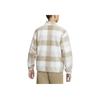Nike Bequeme Weiche Stehkragen Fleecejacke Herrenjacken Khaki Segelweiß Light-Bone FZ0898-247