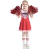 Lala Cheerleader Kleider Set Mit Blumen Socken Damen Fußball Baby Kostüm Tanzkleidung