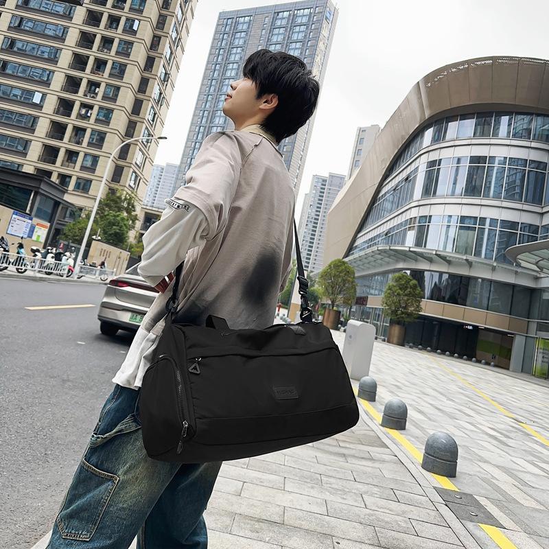 New Large-capacity Travel Sports Fitness Travel Light Bag Storage Portable Dry and Wet Separation Luggage Travel Bag