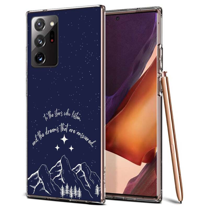 

A Court of Mist and Fury Sarah J Maas Phone Case For Samsung A70 A50S A40 A30 A20E A16 A26 A36 A56 A17 Galaxy Note 20 10 9 8 A71 Samsung A56 5G