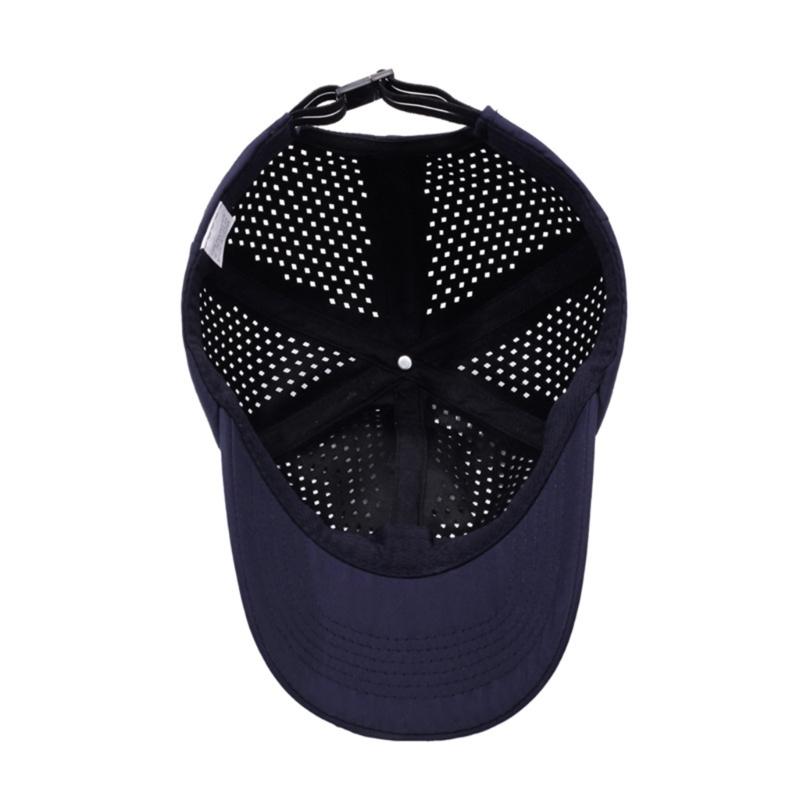 Sporty Polyester Sun Hat Adjustable Unisex Hat Sweat Wicking Design Outdoor Hiking Accessories