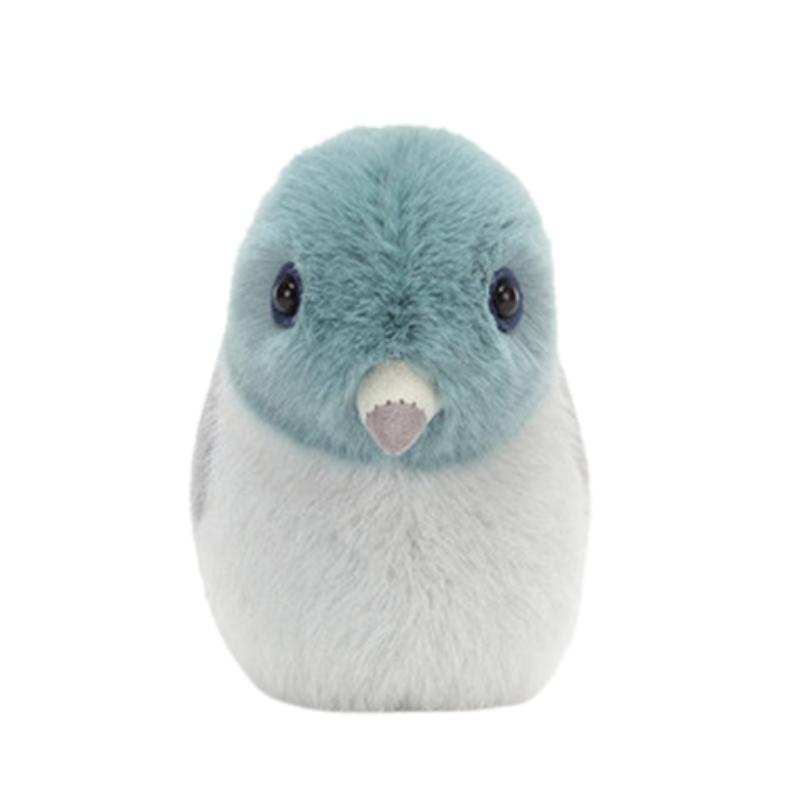 

JELLYCAT Серия Птицы Животное Бодрин Голубь Успокаивающая Зеленая Кукла Плюшевая Фигурка 10 см Высотой