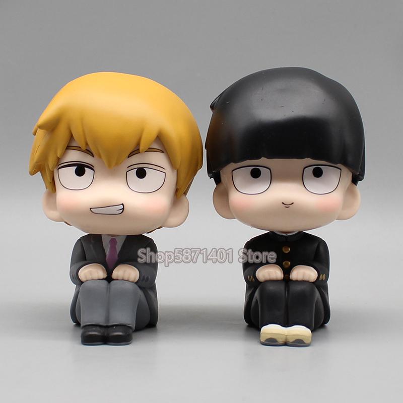 10cm Anime Mob Psycho 100 Figurky Lookup LK Reigen Arataka Kageyama Shigeo Akční Figurky PVC Sběratelský Model Hračka Dárek k Narozeninám