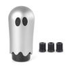 Aluminum Weighted Manual Knob Lever With 3 Threaded Adapters M8 M10 M12 X 1.25 For Vehicle Fun Cool Spooky