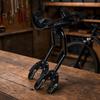 Bike Rear Rack with Rotating Platform Nylon for Cyclists, Commuters
