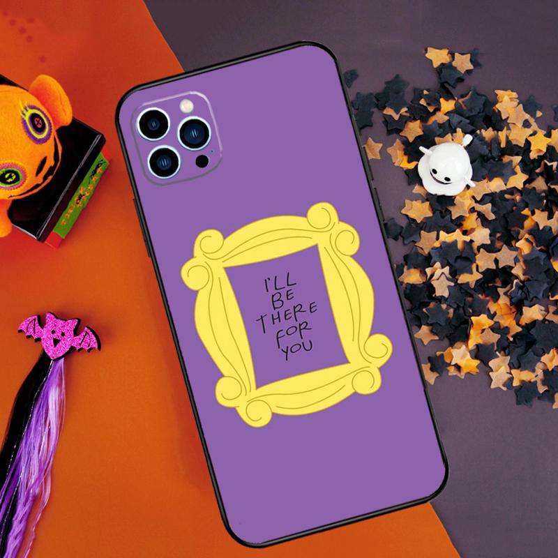 Friends Series Bumper Case For iPhone 16 14 15 Pro Max 11 12 13 Pro Max Mini XR 16e 16 15 Plus Phone Cover