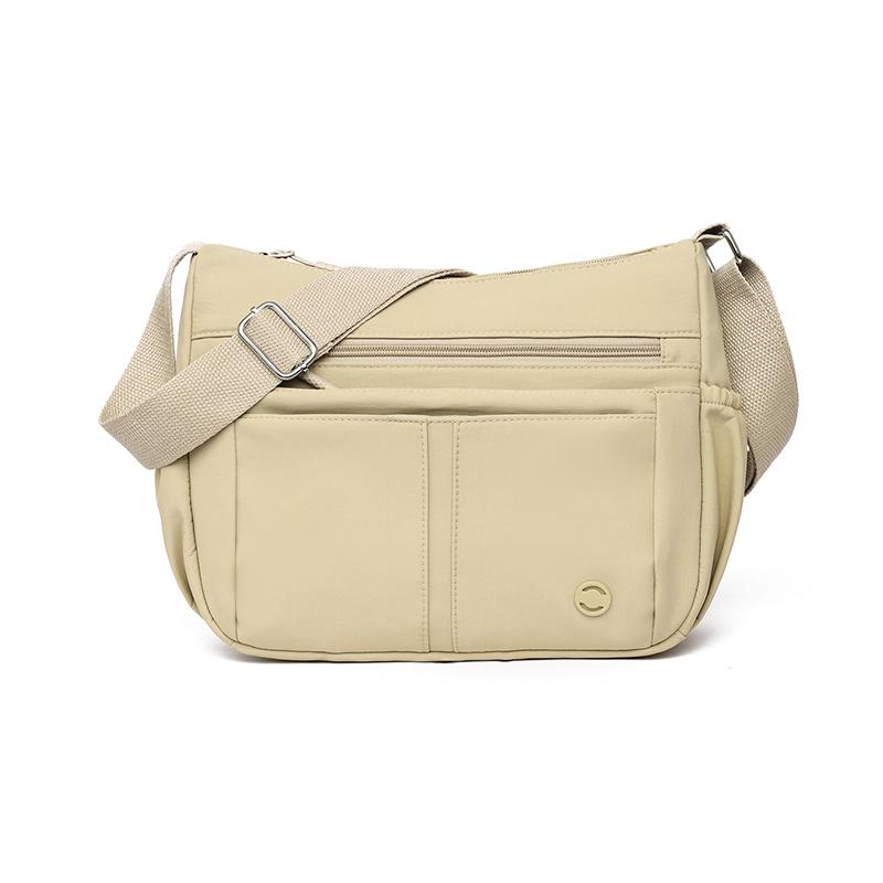 Premium Crossbody-Tasche aus Nylon für Damen - Stilvolle & leichte Umhängetasche, Perfekte Alltags-Messenger-Bag