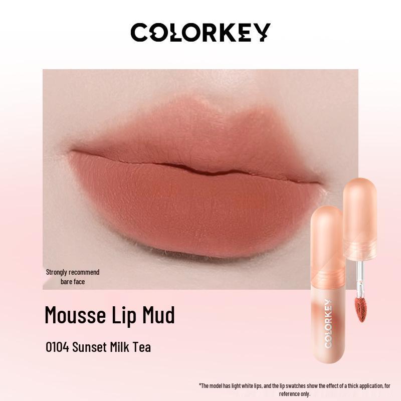 

Colorkey Блеск для губ - Маленькое яйцо Матовая грязь для губ для весны/лета