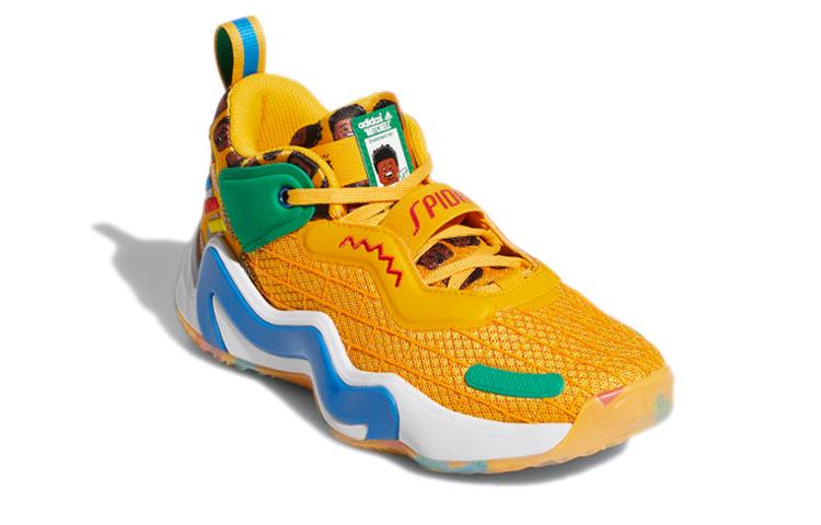 adidas D.O.N. Issue #3 LEGO Yellow Spida GS GZ5512
