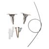 Furniture Safety Straps Metal Home Furniture Wall Anchors Anti-tip Prevention Device for Improve Furniture Safety