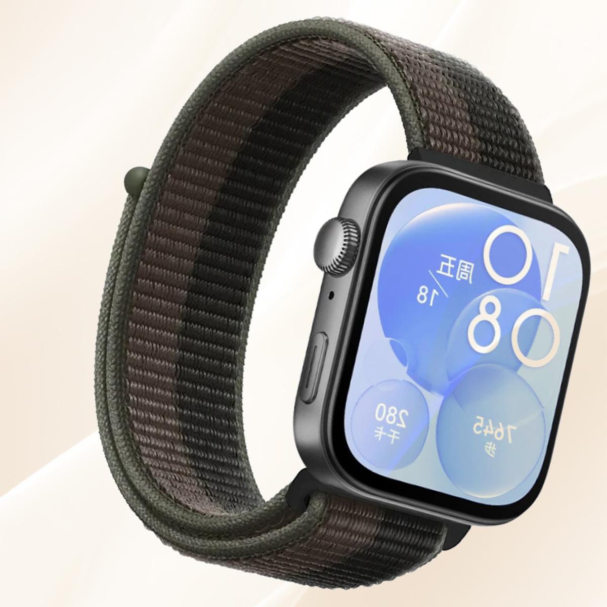 

Нейлоновая петлевая лента Для huawei watch fit 3 ремешок умный браслет дышащий Спортивные ремешки браслет для huawei fit3 Аксессуары for huawei fit 3
