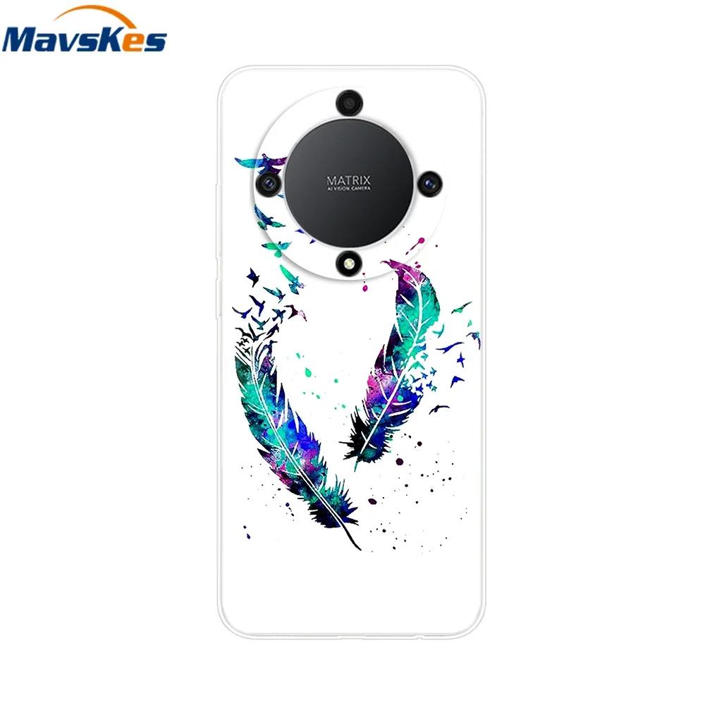 Phone Case For Honor X9A Case Silicone Soft Shockproof Fundas For Huawei Honor X9A Back Cover HonorX9A RMO-NX1 Clear Phone Cases