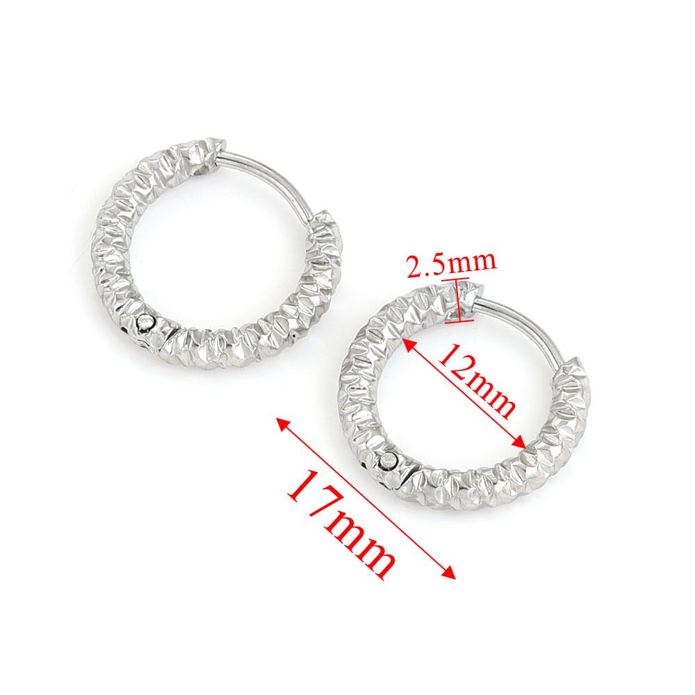 6pcs Stainless Steel Earring Hoop Women Earrings Korean Earrings Hoop Earring for Women Female Earring Jewelry Gifts