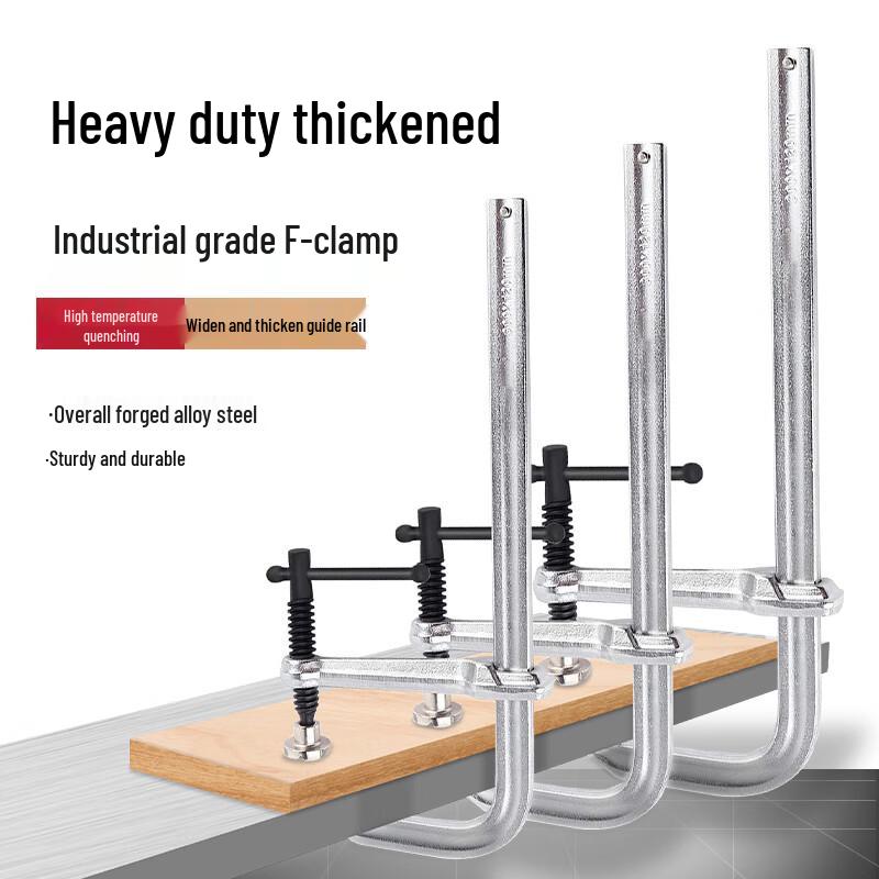 Industrial Grade Ratchet F-Clamp