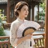 Classical Folding Fan Vintage Dance Fan Costume Accessory Bamboo Fan  Summer
