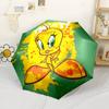 Tweety Bird Sunshine Outdoor Automatic Umbrella Retractable Design with 8-Rib Durability Compact Design All-Season Travel Fashion Lovers
