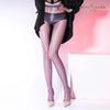 Chocolate Super Fine 1D Sensual Open Crotch Style Wet Look Finish Hosiery Female Tummy Control Fit Diaphanous Material See Through Hosiery Sparkle