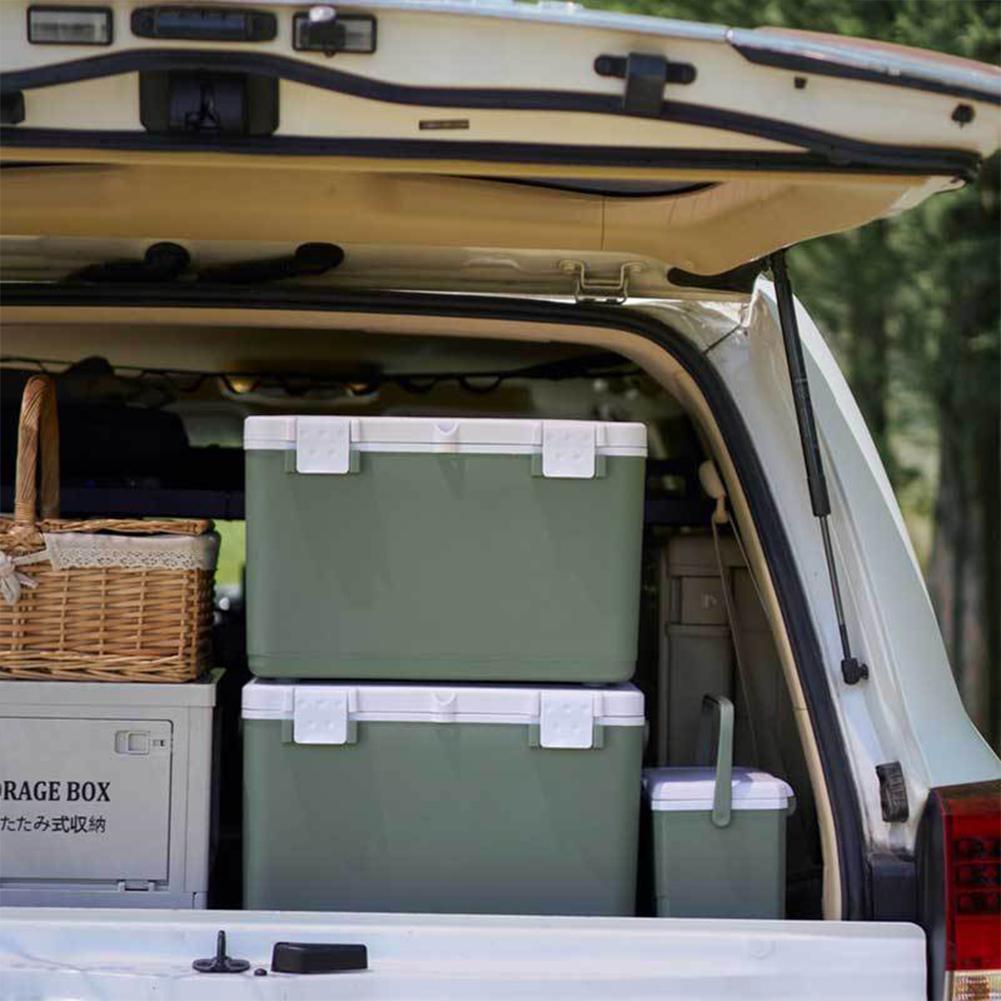 3/5L Camping Cooler Box Heat Preservation Car Refrigerator Large Capacity Camping Fridge Ice Cooler Cooling Beverage Storage Box