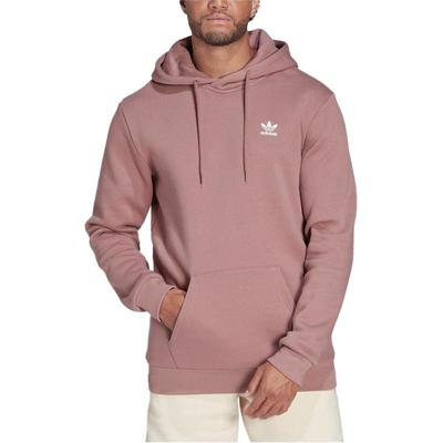 adidas Adicolor Essentials Trefoil Hoodie Lila Herren Streetwear HK0100