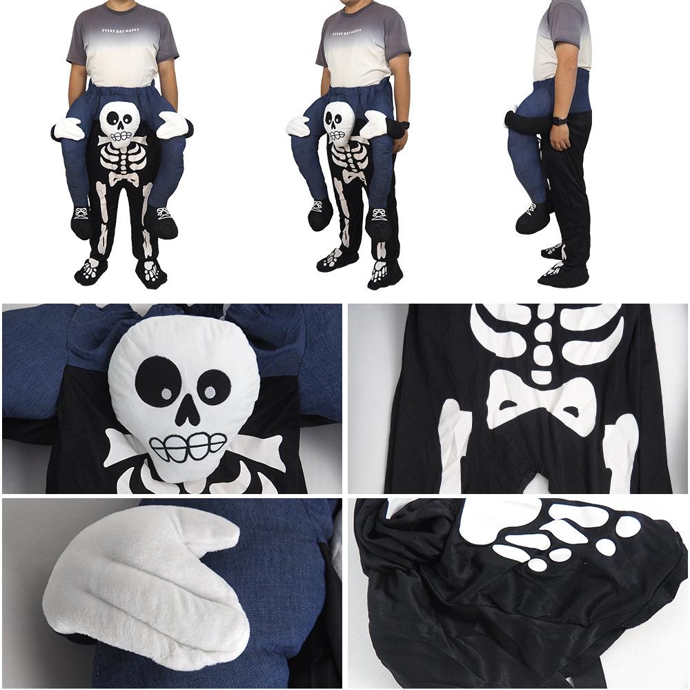 Halloween Skeleton Costume Pants