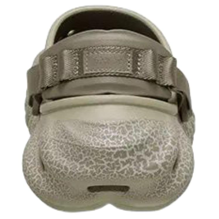 Crocs Echo Bobo Stone Versatile Casual Clogs Unisex Clogs Gray-Brown 211630-0LJ