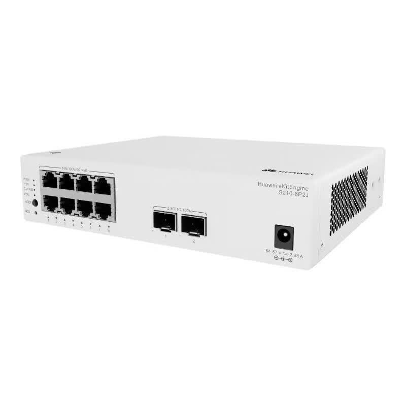 HUAWEI S210-8P2J Series 8-Port Gigabit PoE+ Managed Switch