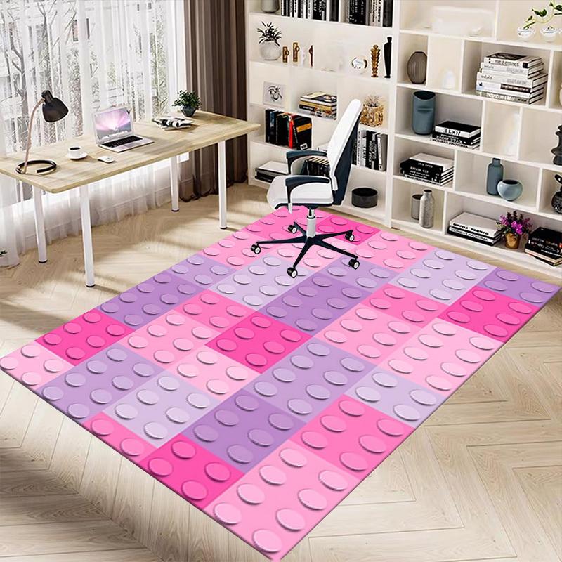 1PC circle pattern Extra Large Non Slip Floor carpet, Office, family, Studio   Large Area Rug Indoor Rugs, Bold Statement Piece