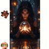 500-1000pcs/Puzzle Game Training Endurance And Logical Thinking - Exquisite Jigsaw - (Night View Crystal Fortune Telling Tarot) Suitable for Living Ro