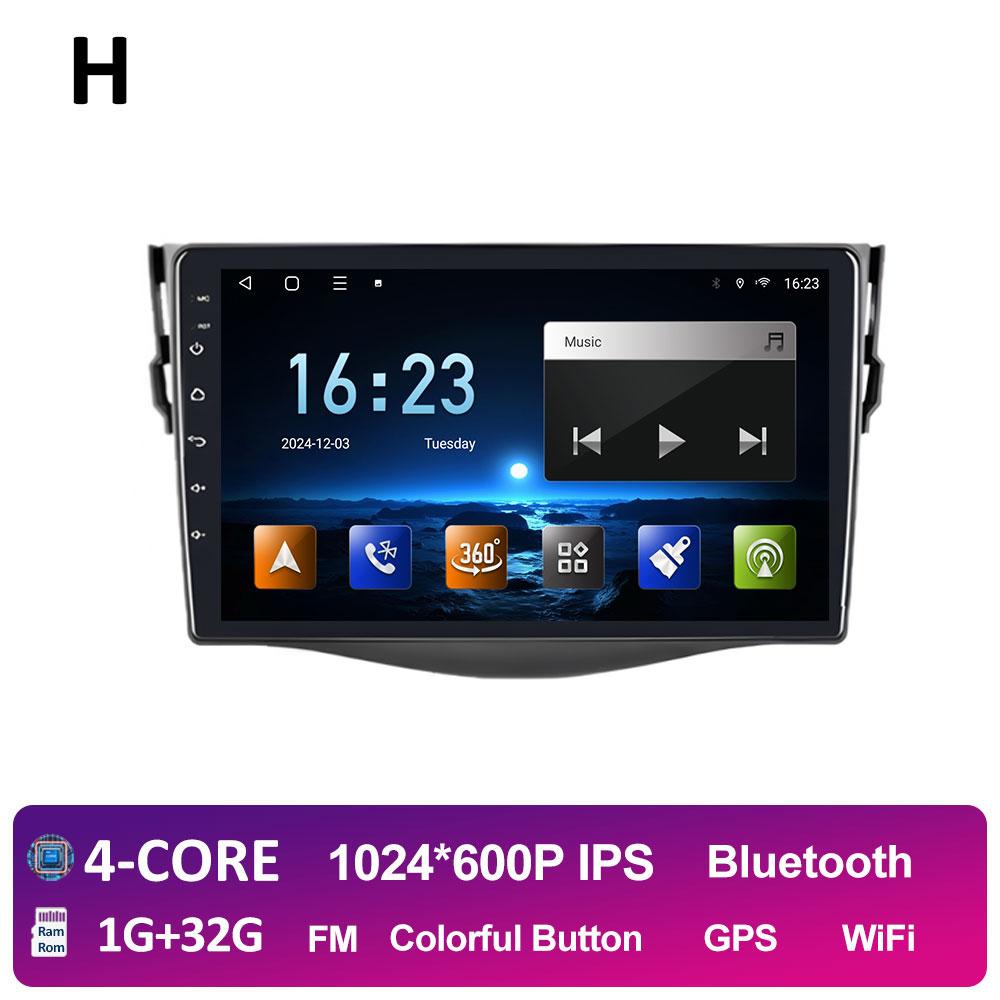 

Intelligent System DSP Stereo For Toyota RAV4 Rav 4 2005 2006 2007 2008 2009 - 2013 Autoradio Cooling fan GPS Navigation No 2din