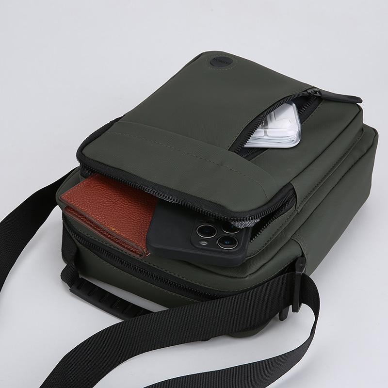 Taška přes rameno Pánská taška Velkokapacitní Crossbody taška Business taška