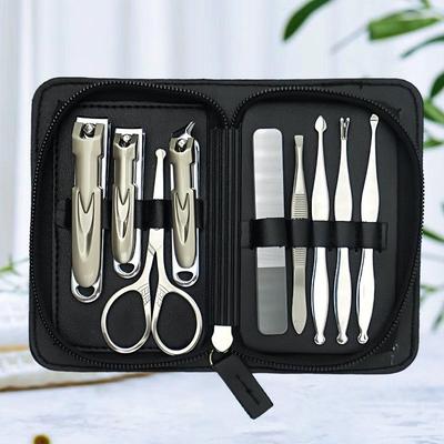 9-Piece Stainless Steel Manicure & Pedicure Nail Care Set