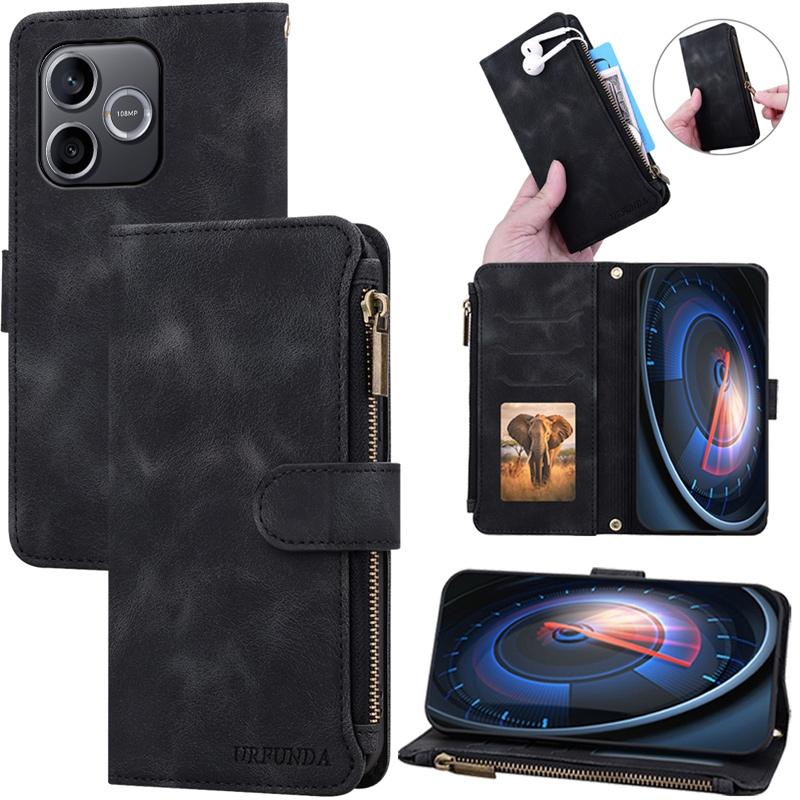 Per Honor 600 Lite Custodia Portafoglio Cerniera Flip Copertura in Pelle Per Honor 600 Lite Custodia Libro Copri Telefono Coque Fundas Honor600 Lite