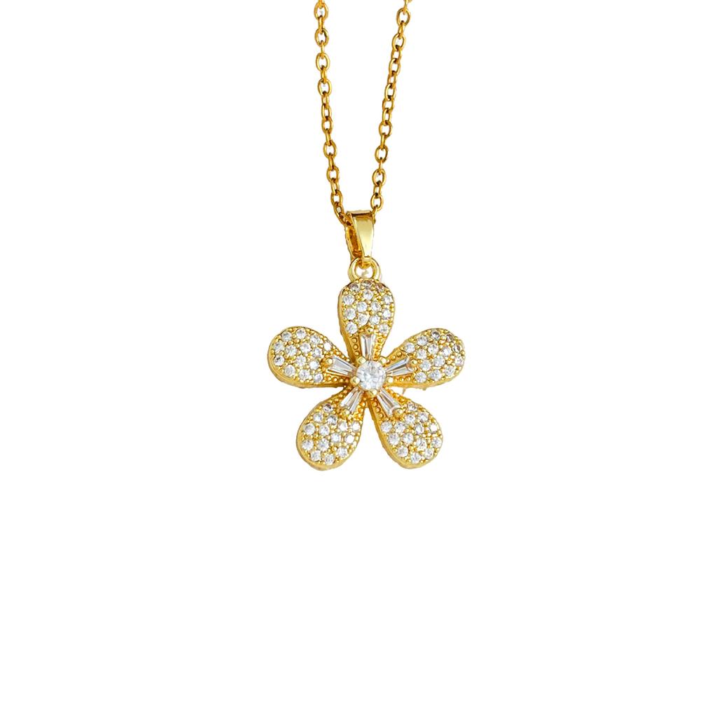 Necklace Sunflower Necklace Accessory Women's Fashion Versatile Necklace