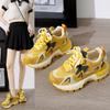 Sports Color Matching Dad Shoes for Women Spring and Autumn Show Foot Small Versatile Casual Forrest Gump Sports Shoes