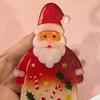 Little Pocket Christmas Hug Cute Mini Resin Santa Claus Ornaments with Encouragement Cards Pocket Hug Card Gift for Family Friends