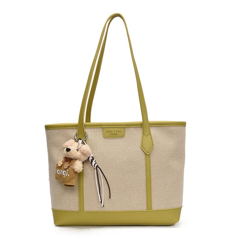 New Casual Handbag Large Capacity Tote Bag Fashion Shoulder Bag Commuter Underarm Bag Women