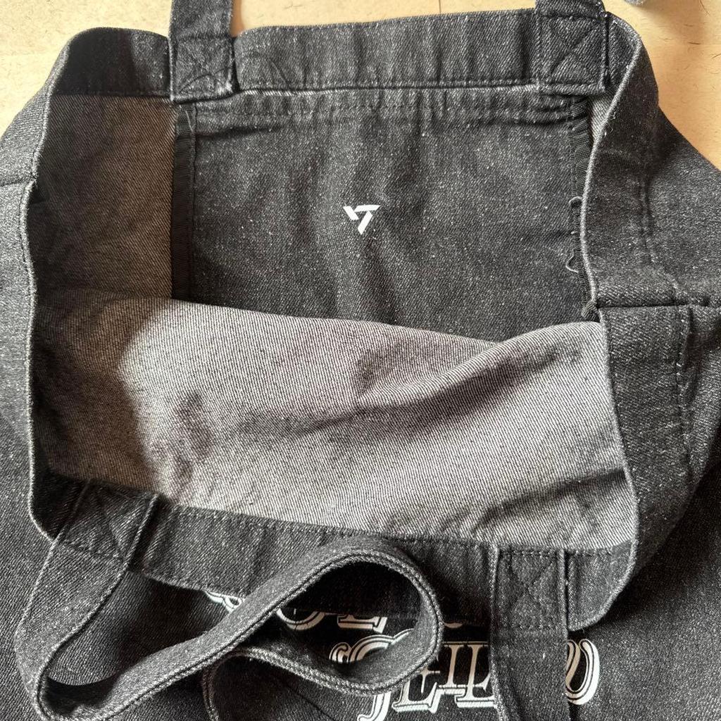 [USED] SEVENTEEN Denim Eco Bag Follow Fellow Korea Exhibition