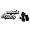 For Toyota Land Cruiser LC70 LC71 LC76 LC78 LC79 FJ70 FJ71 FJ76 J79 LED Front Bumper Lamp Daytime Running Light Cover Trim